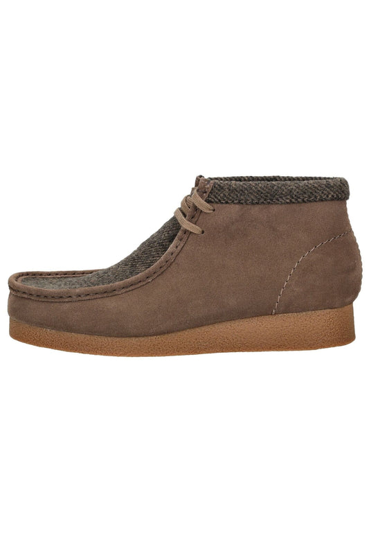 Clarks Stiefelette Veloursleder Braun