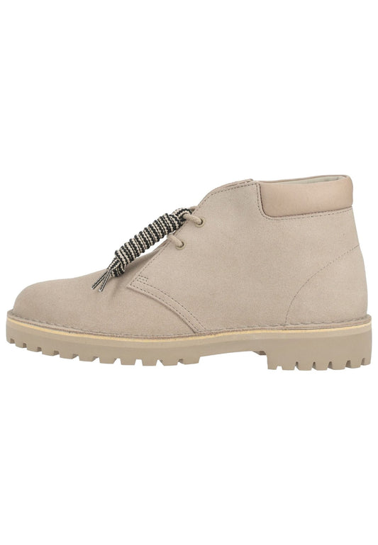 Clarks Stiefelette Veloursleder Sand