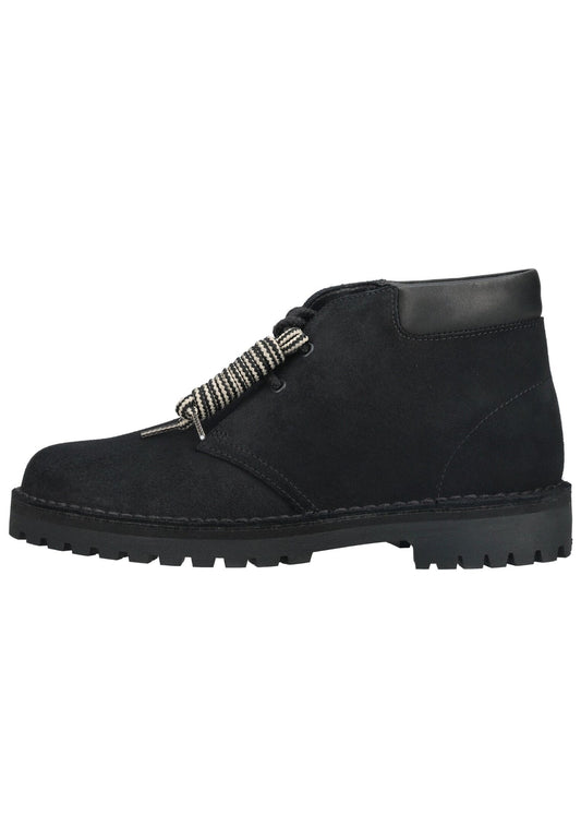 Clarks Stiefelette Veloursleder Schwarz