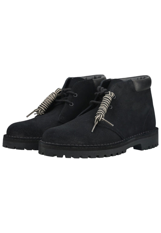 Clarks Stiefelette Veloursleder Schwarz
