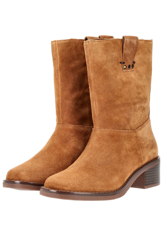 Clarks Stiefelette Veloursleder Tan