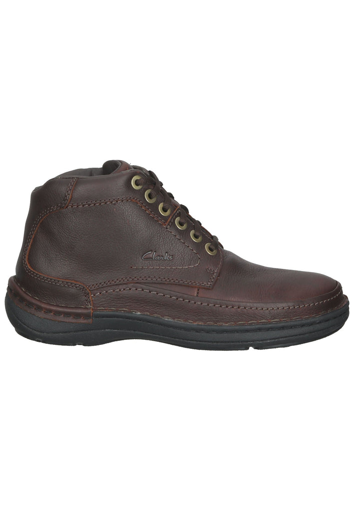 Stiefeletten Clarks Stiefelette Leder Braun