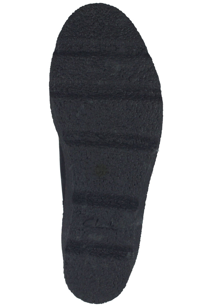 Stiefeletten Clarks Stiefelette Leder Schwarz