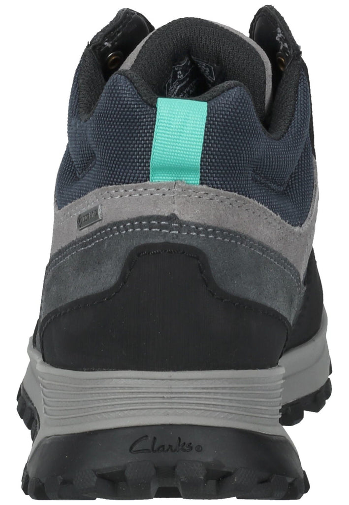 Clarks Wanderschuhe Veloursleder/Textil Navy/Schwarz