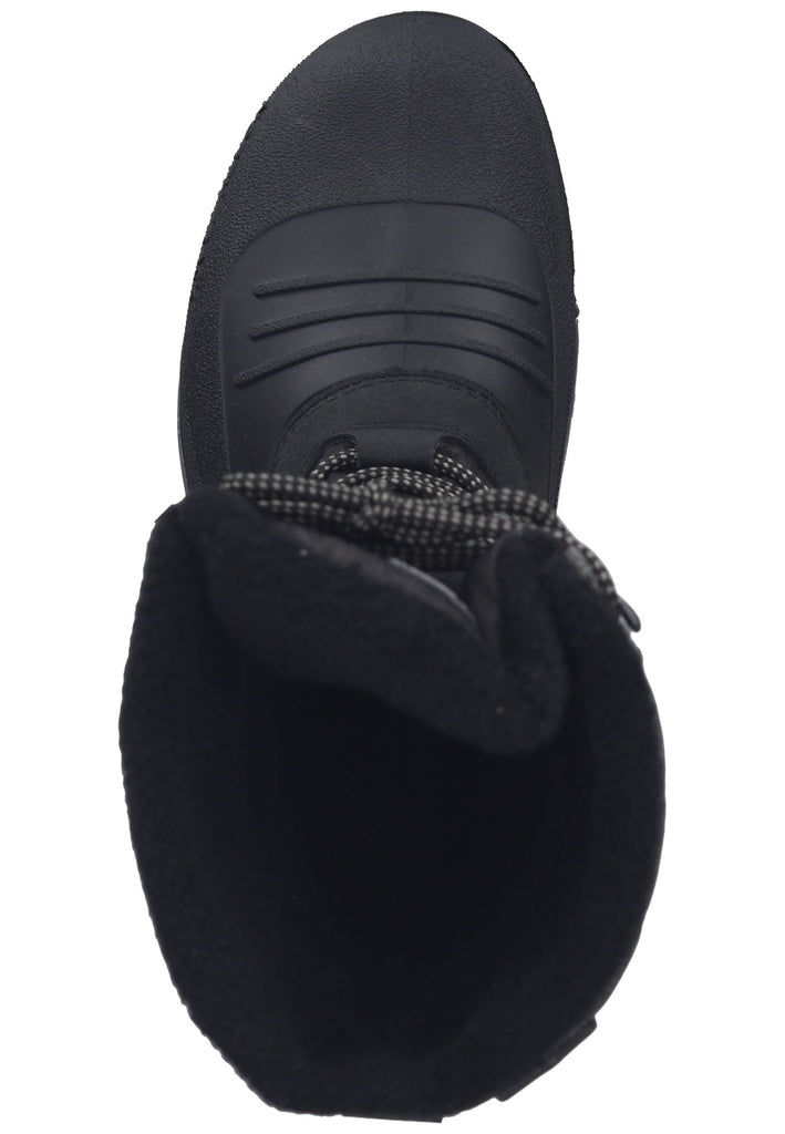 CMP Stiefelette Leder/Textil Schwarz/Grau Warmfutter