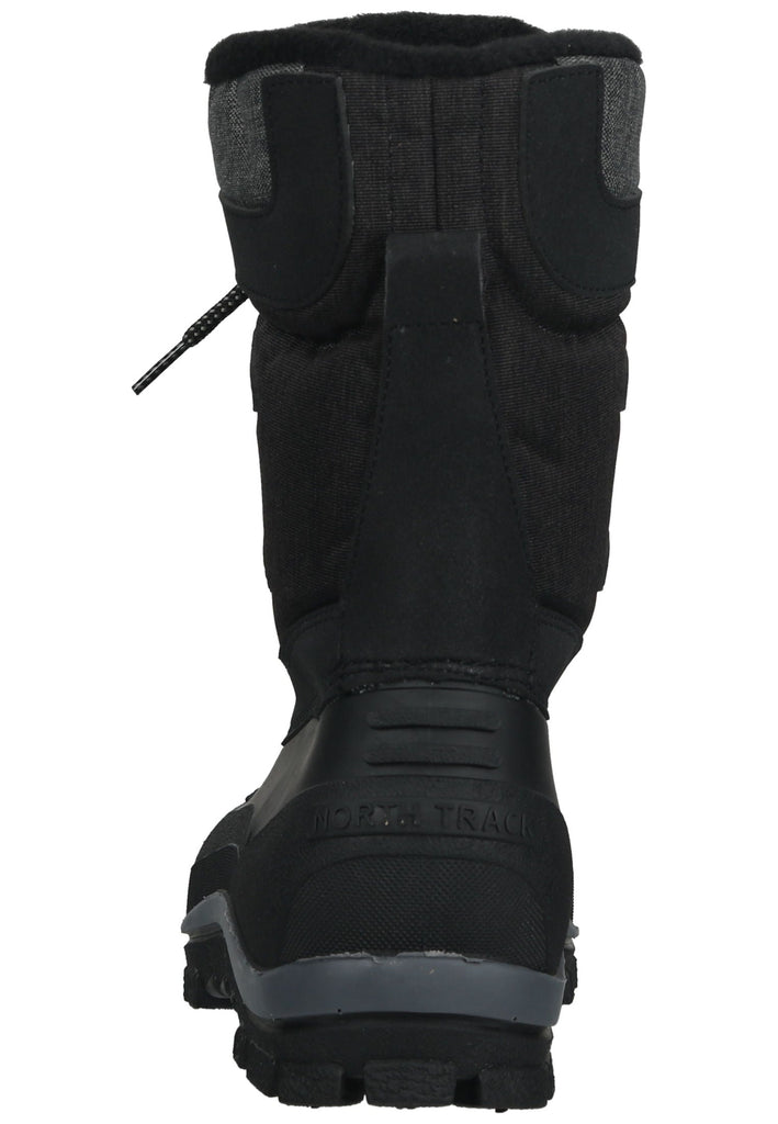 CMP Stiefelette Leder/Textil Schwarz/Grau Warmfutter