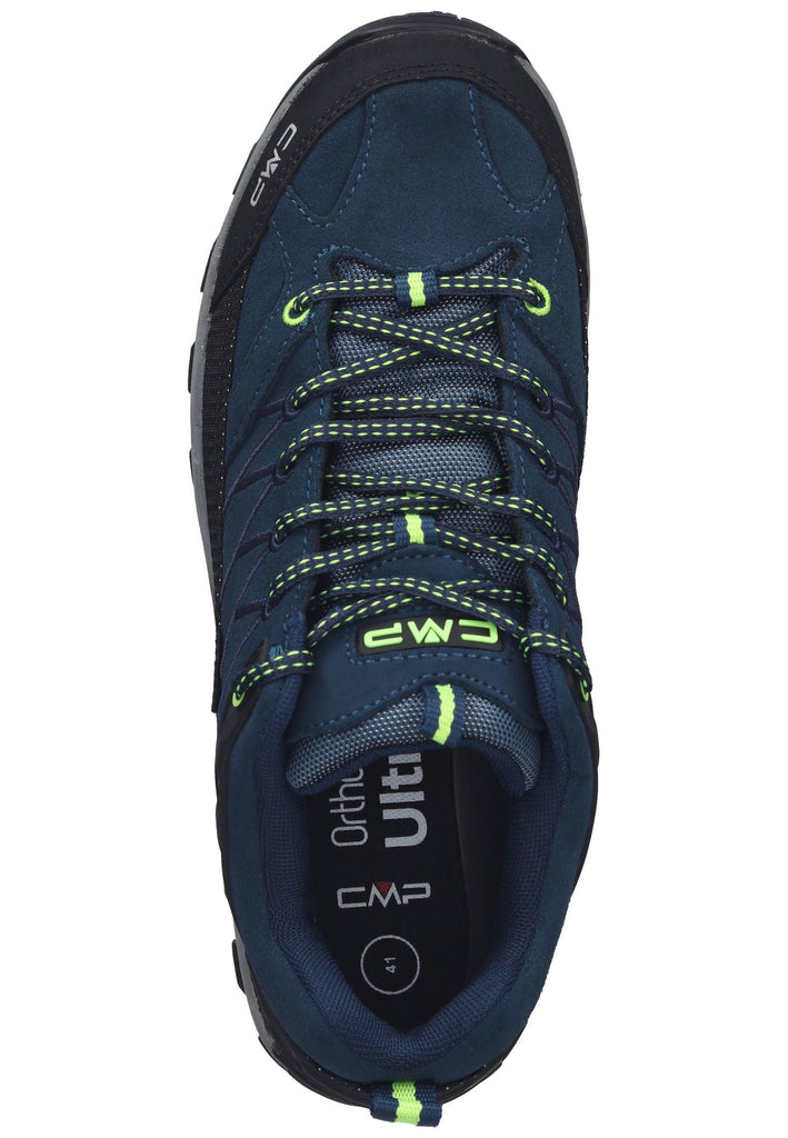 CMP Wanderschuhe Leder/Textil Blau/Gelb
