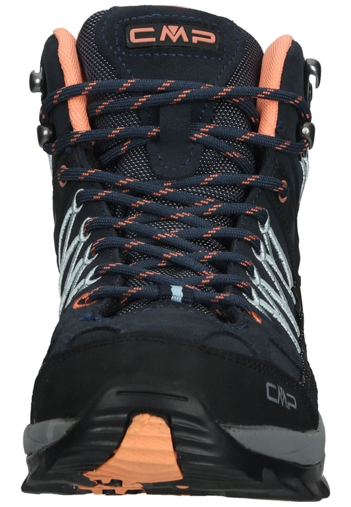 CMP Wanderschuhe Leder/Textil Blau/Orange