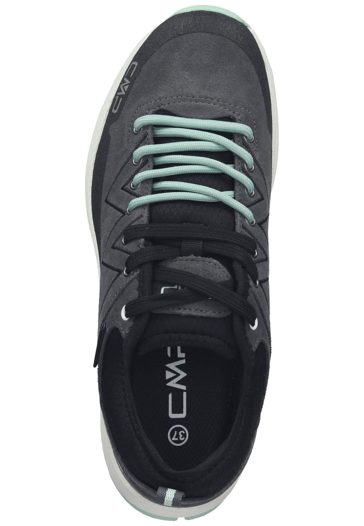 CMP Wanderschuhe Leder/Textil Schwarz/Grün