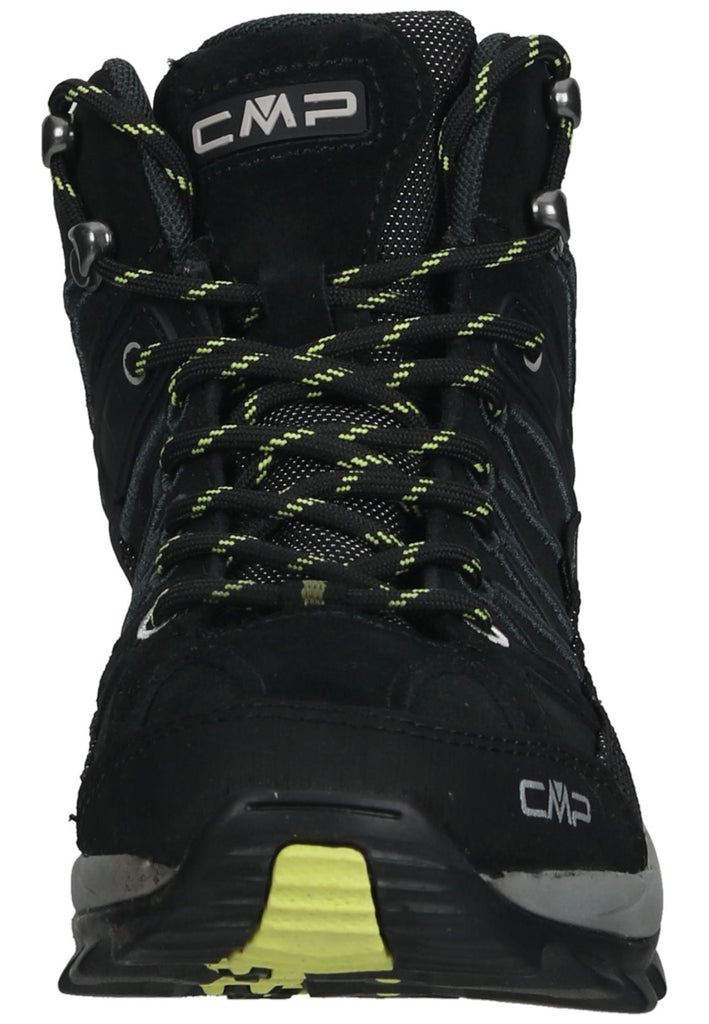 CMP Wanderschuhe Leder/Textil Schwarz/Lime