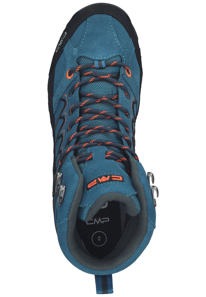 CMP Wanderschuhe Veloursleder/Textil Blau/Orange