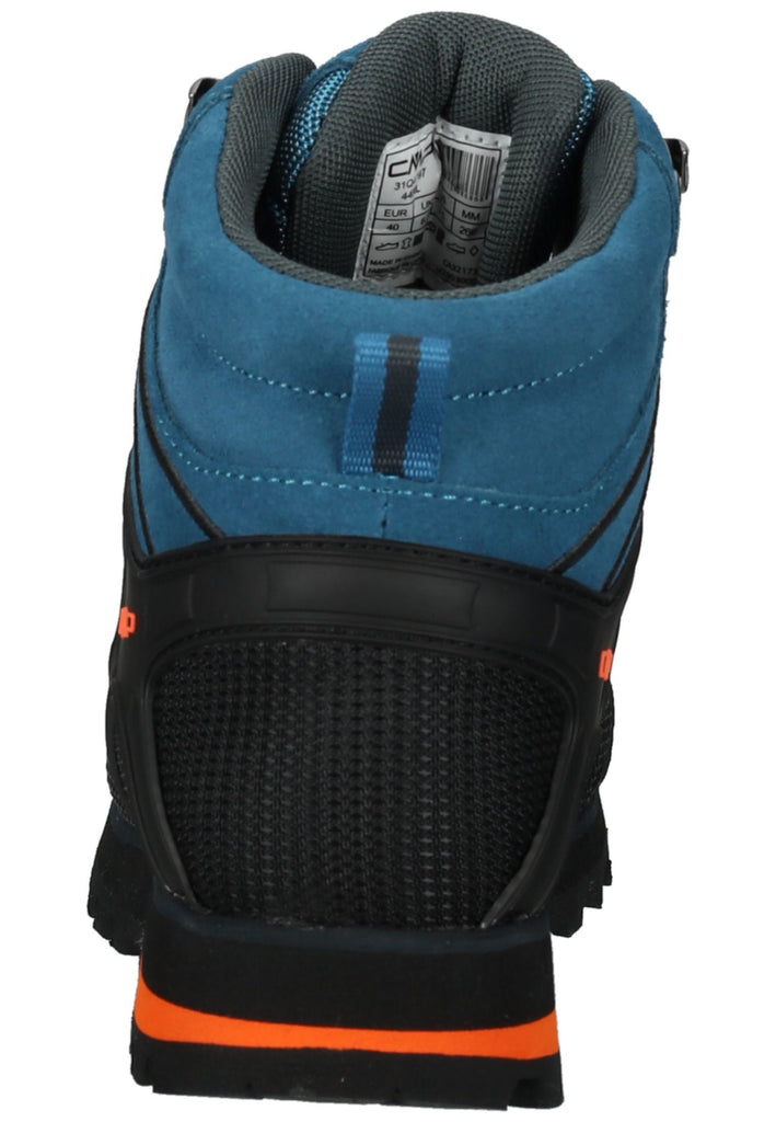 CMP Wanderschuhe Veloursleder/Textil Blau/Orange