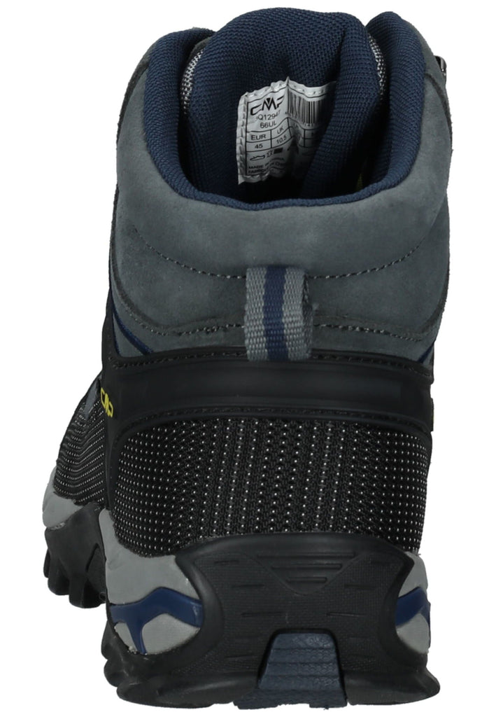 CMP Wanderschuhe Veloursleder/Textil Grau/Blau