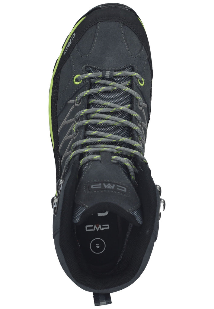 CMP Wanderschuhe Veloursleder/Textil Grau/Grün