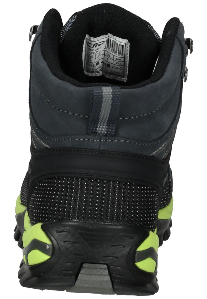 CMP Wanderschuhe Veloursleder/Textil Grau/Grün