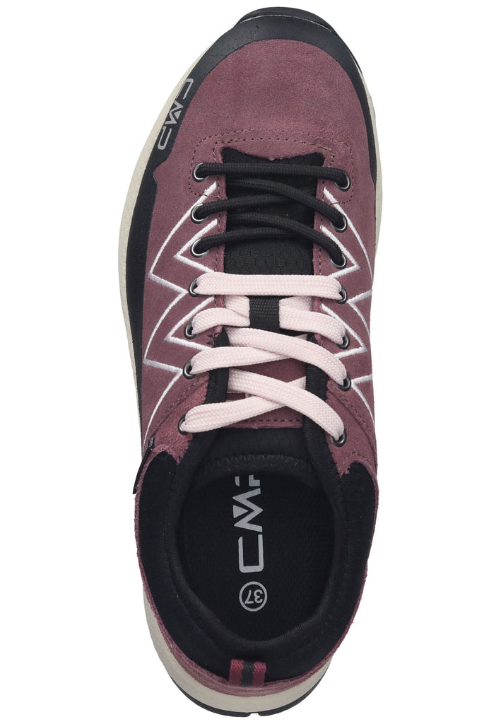 CMP Wanderschuhe Veloursleder/Textil Schwarz/Rosa
