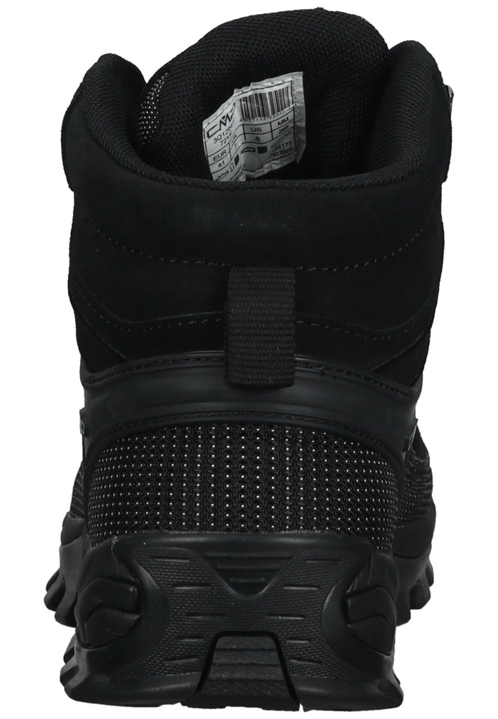 CMP Wanderschuhe Veloursleder/Textil Schwarz/Schwarz