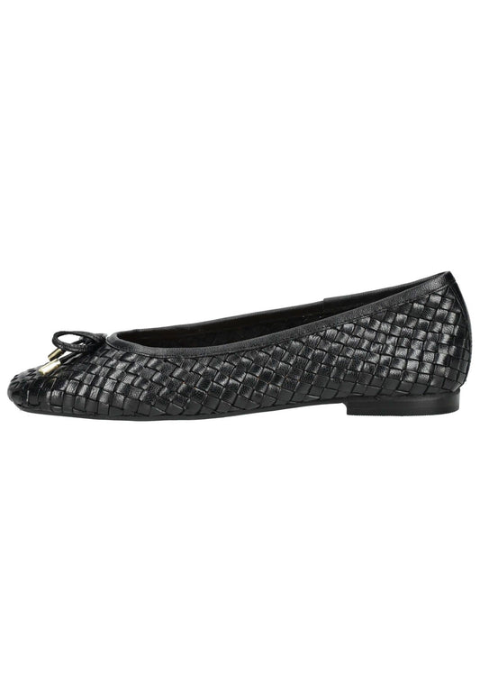 CopenhagenShoes Ballerinas Leder Schwarz/Schwarz