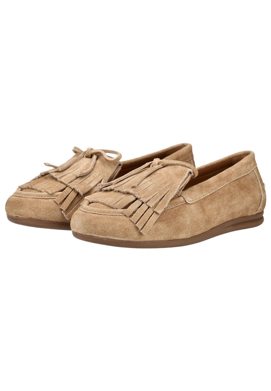CopenhagenShoes Slipper Veloursleder Hellbraun