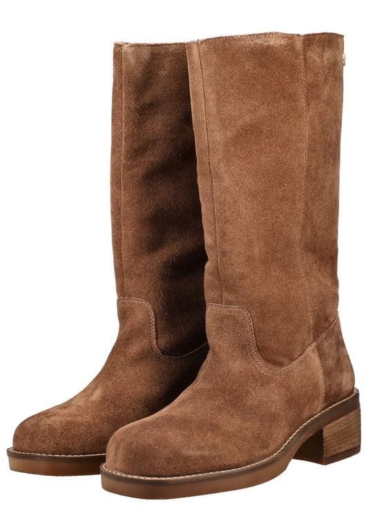 CopenhagenShoes Stiefel Veloursleder Braun