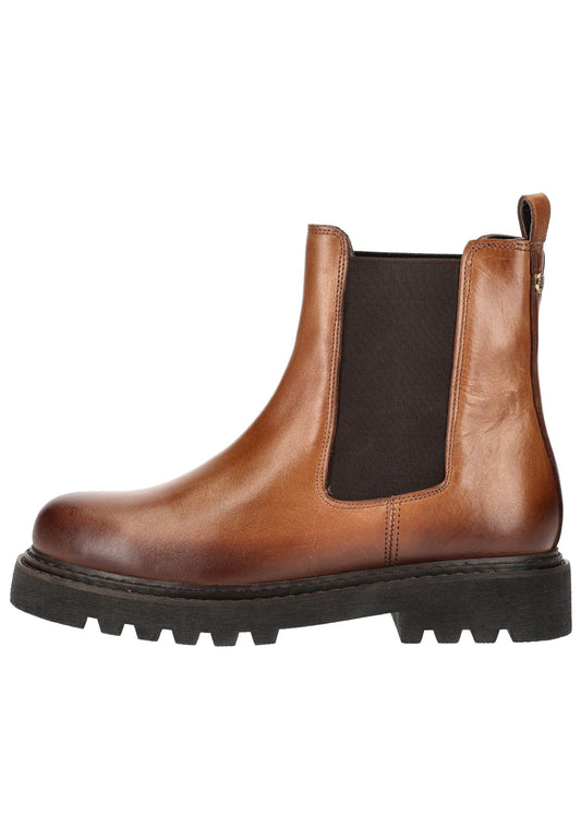 CopenhagenShoes Stiefelette Leder/Textil Tan