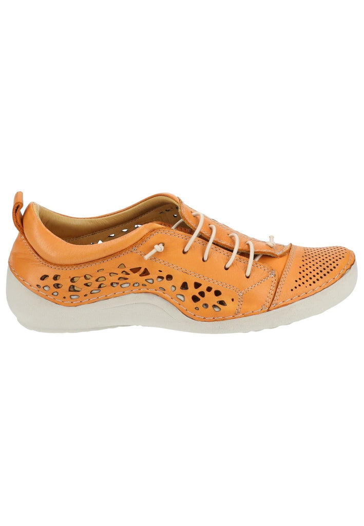 Cosmos Comfort Halbschuhe Leder Orange