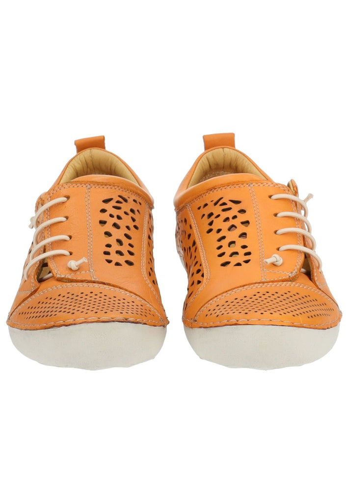 Cosmos Comfort Halbschuhe Leder Orange