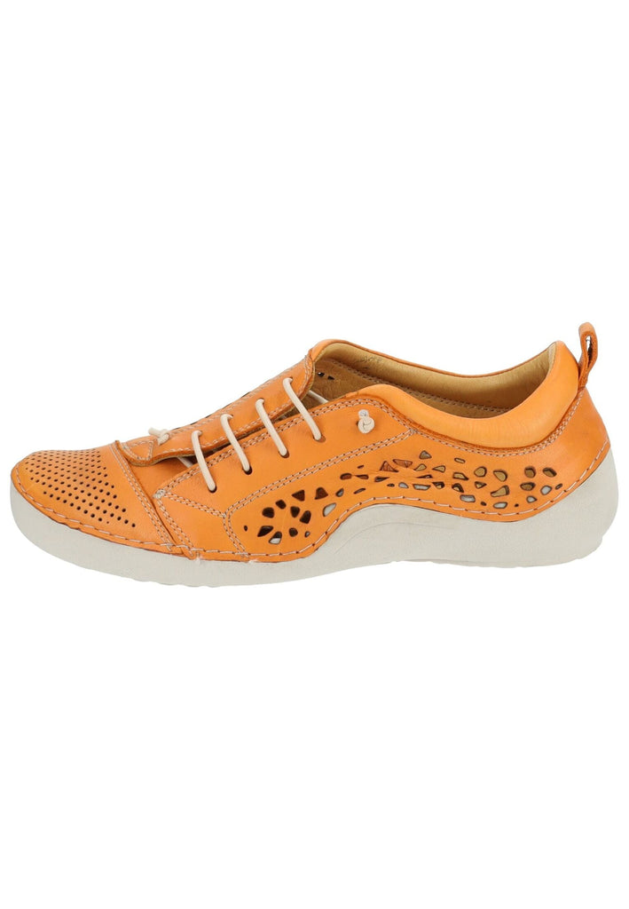 Cosmos Comfort Halbschuhe Leder Orange
