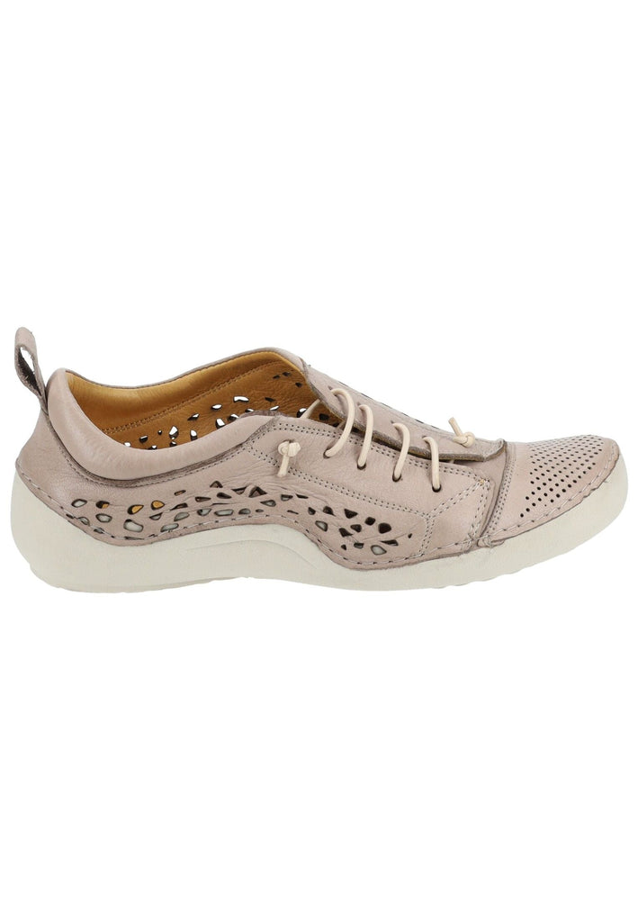 Cosmos Comfort Halbschuhe Leder Taupe