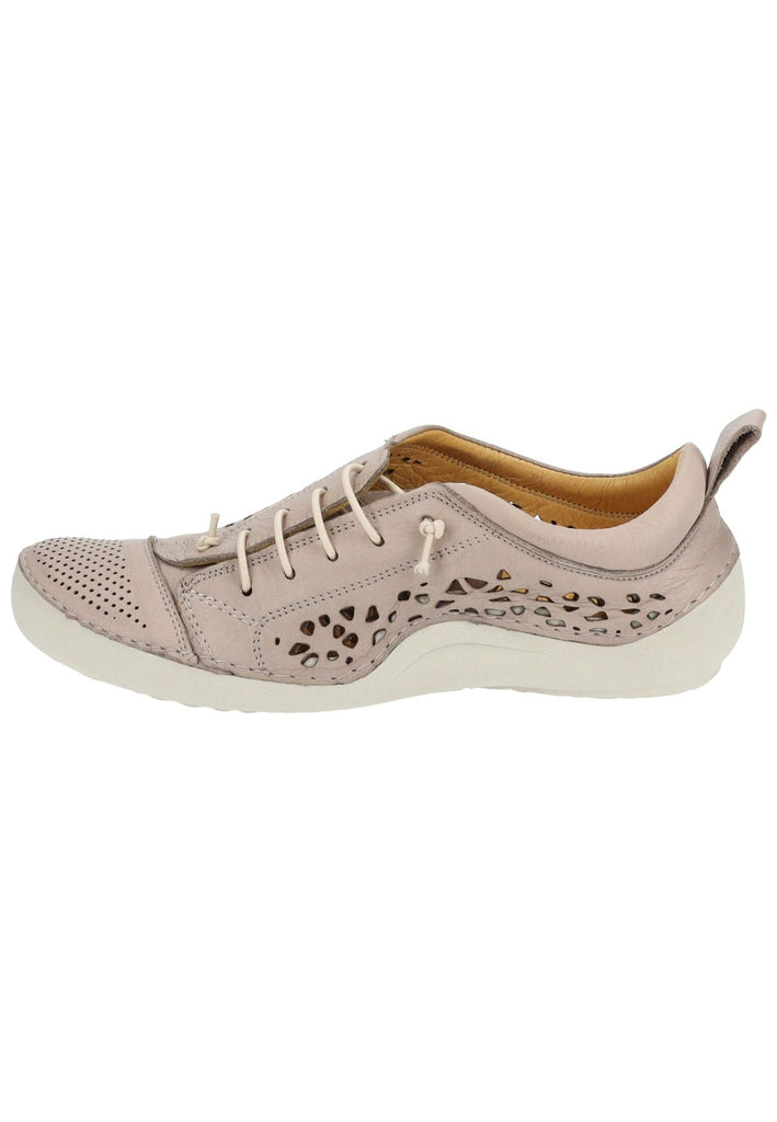 Cosmos Comfort Halbschuhe Leder Taupe