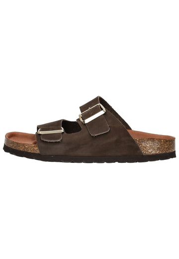 Pantoletten Cosmos Comfort Pantoletten Leder Dunkelbraun