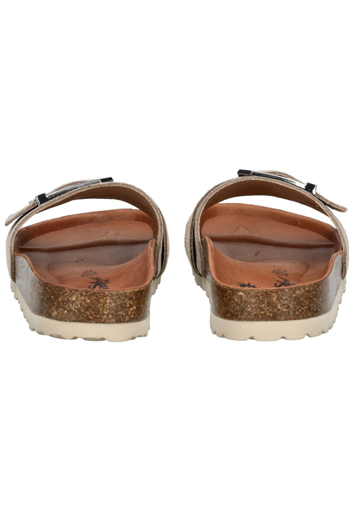 Cosmos Comfort Pantoletten Leder Beige