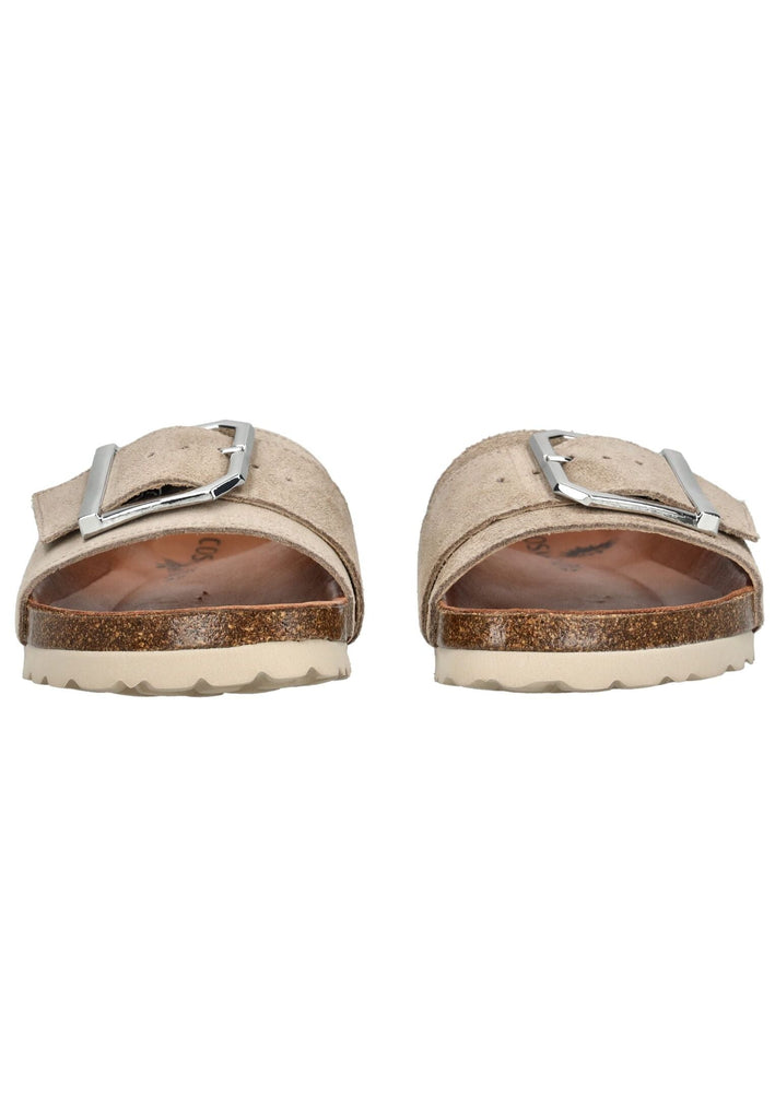 Cosmos Comfort Pantoletten Leder Beige