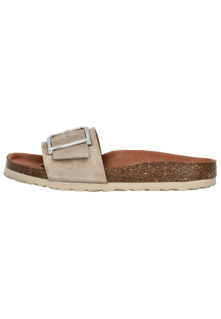 Cosmos Comfort Pantoletten Leder Beige