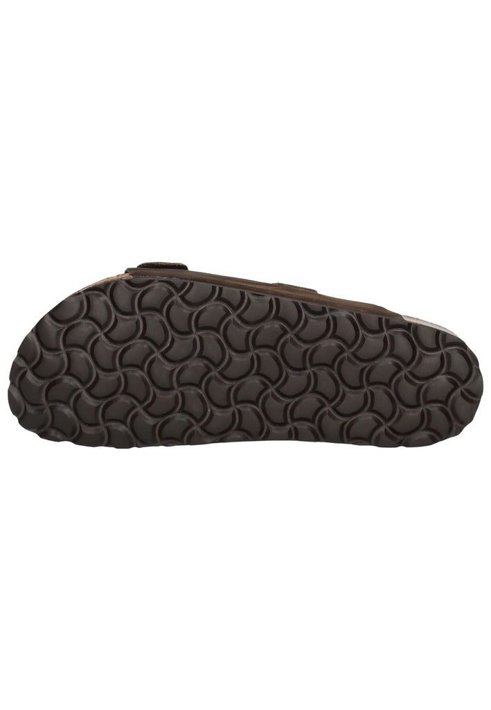 Cosmos Comfort Pantoletten Leder Dunkelbraun