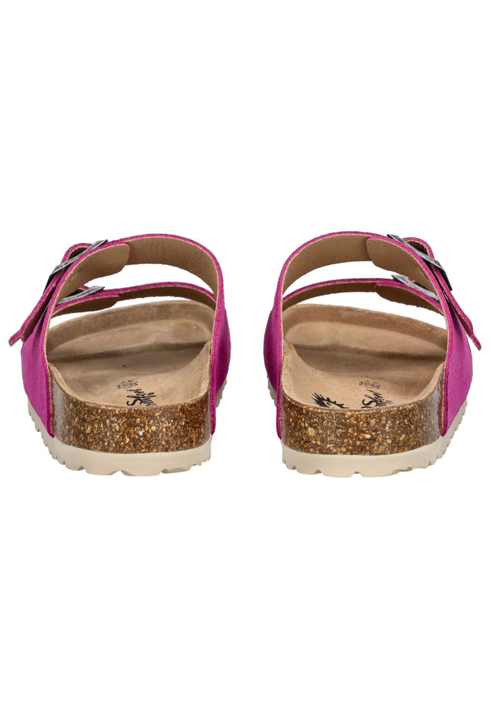 Cosmos Comfort Pantoletten Leder Pink
