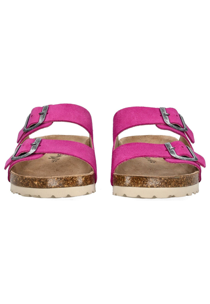 Cosmos Comfort Pantoletten Leder Pink
