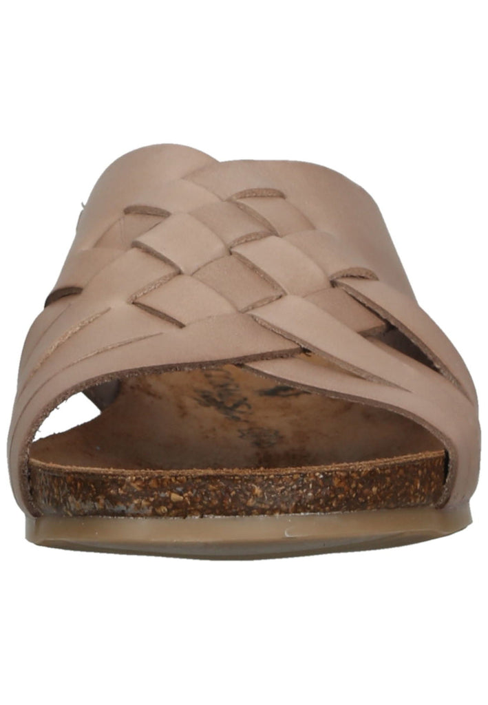Cosmos Comfort Pantoletten Leder Taupe