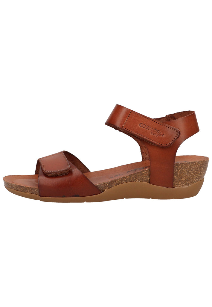 Sandalen Cosmos Comfort Sandalen Leder Braun