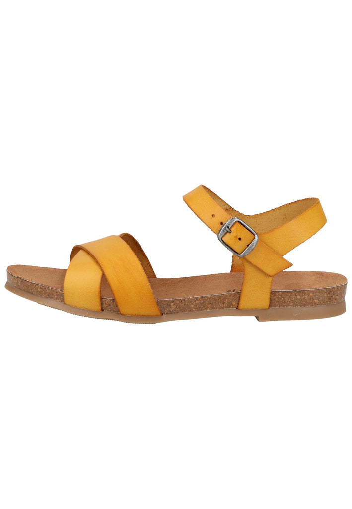 Sandalen Cosmos Comfort Sandalen Leder Gelb