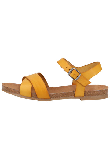 Sandalen Cosmos Comfort Sandalen Leder Gelb