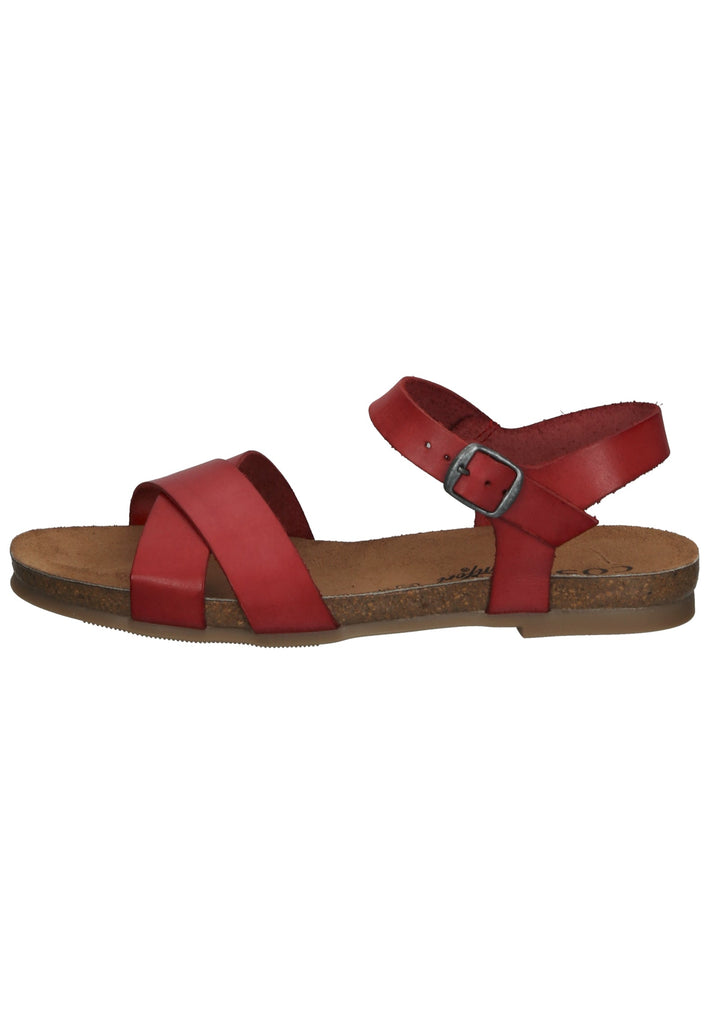 Sandalen Cosmos Comfort Sandalen Leder Rot