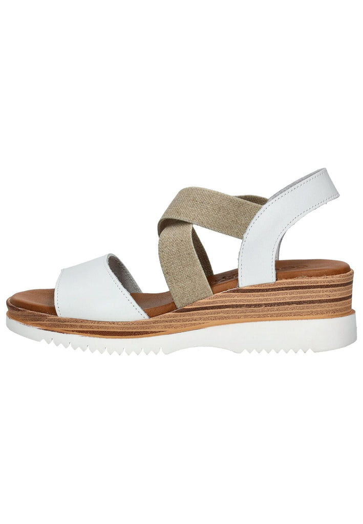 Sandalen Cosmos Comfort Sandalen Leder Weiß