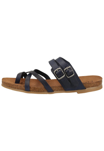 Sandalen Cosmos Comfort Zehensteg Leder Dunkelblau