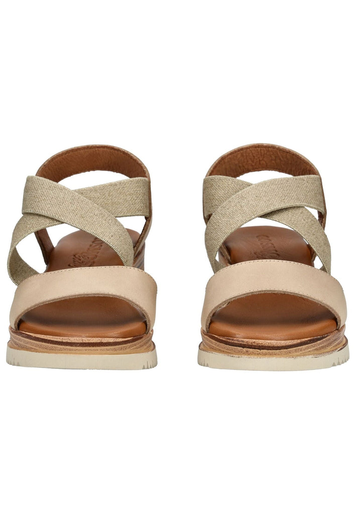 Cosmos Comfort Sandalen Leder Beige