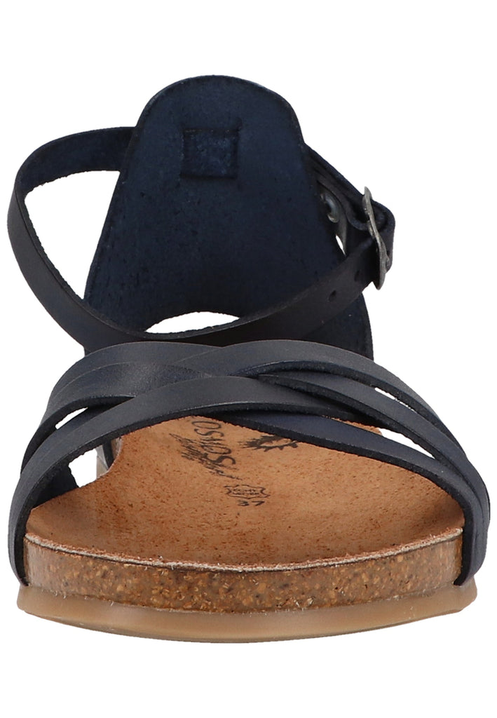 Cosmos Comfort Sandalen Leder Dunkelblau