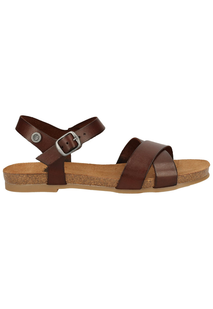 Cosmos Comfort Sandalen Leder Dunkelbraun