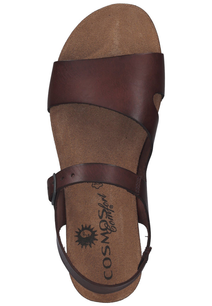 Cosmos Comfort Sandalen Leder Dunkelbraun
