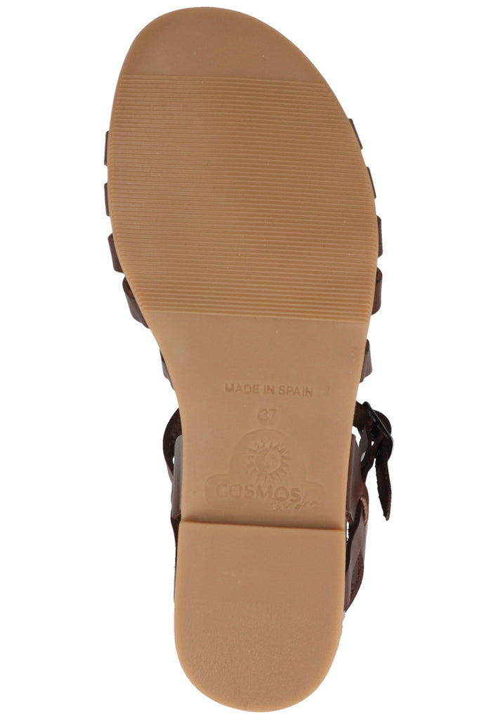 Cosmos Comfort Sandalen Leder Dunkelbraun