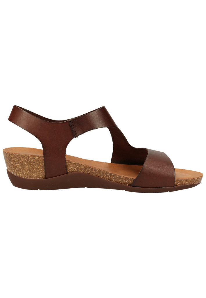 Cosmos Comfort Sandalen Leder Dunkelbraun
